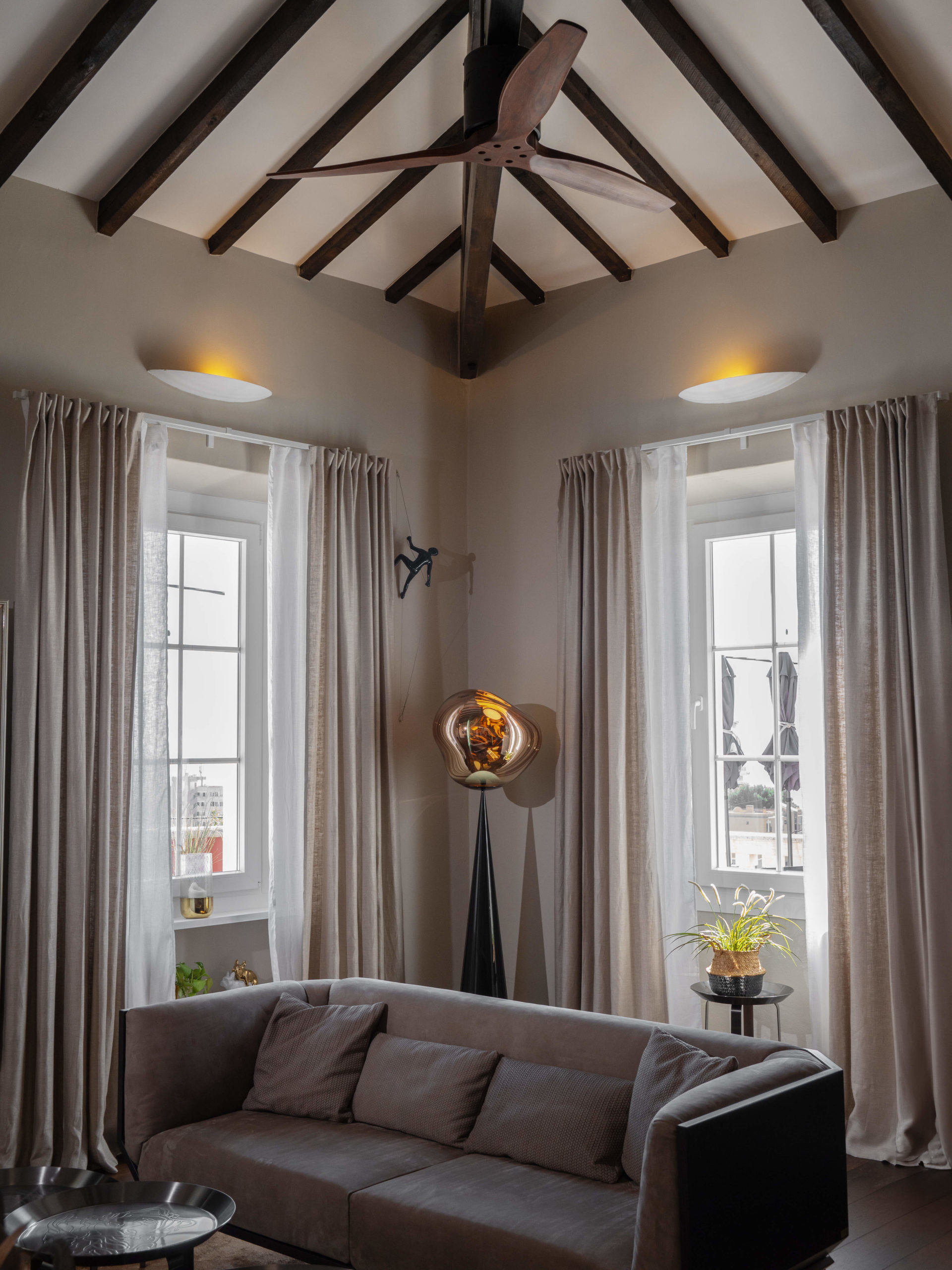 PENG7217-2 Linen Curtains